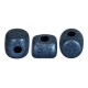 Les perles par Puca® Minos kralen Metallic mat dark blue 23980/79032